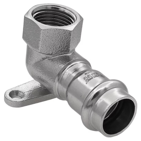 Уголок VIEIR с переходом на внутреннюю резьбу и креплением 22×3/4" VER-PRO (30/3)