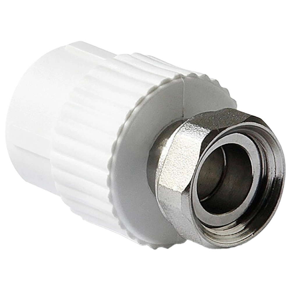 Изображение товара Муфта TEBO сер. PP-R с накидной гайкой 20x1/2" (50/300), арт. 031021701 Изображение товара Муфта TEBO сер. PP-R с накидной гайкой 20x1/2" (50/300), арт. 031021701