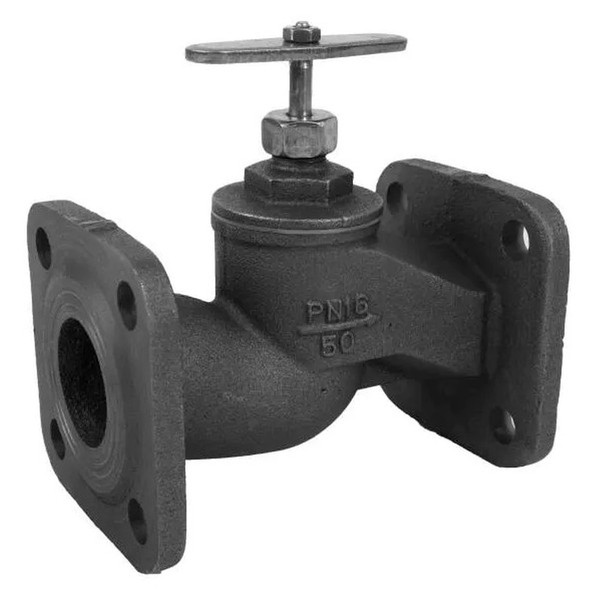 Клапан запорн чуг 15кч19п Ду25 Ру16 фл RMCX