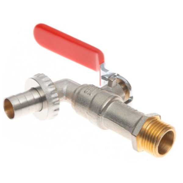 Кран шаровой латунный РИДАН BVR-AR PN40 DN20