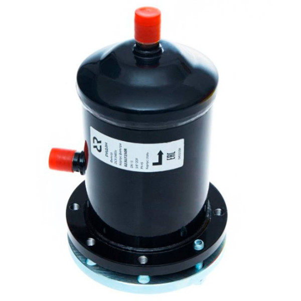 Корпус разборного фильтра с крышкой без сердечников с патрубками под пайку РИДАН DCR 0486s