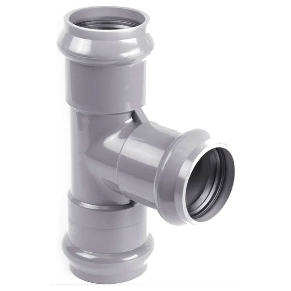 Тройник ХЕМКОР раструбный 315х110 мм, 90 гр.