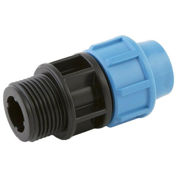 Муфта ДЖИЛЕКС ПНД переходная с внутренней резьбой 20х1/2" (50 шт. уп.)