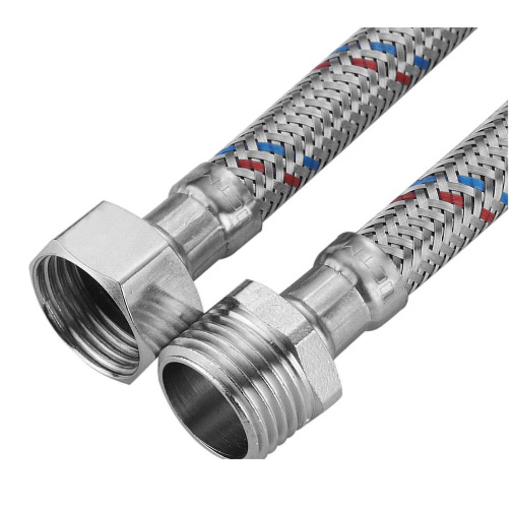 Подводка д/воды сталь 1/2" г/ш 30 cм CTM
