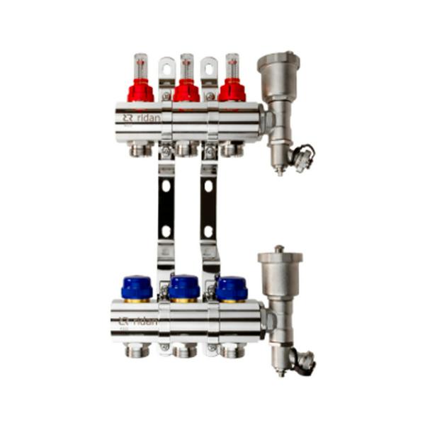 Комплект коллекторов РИДАН FHF-2RF set коллектор, кроншт., торц.секция