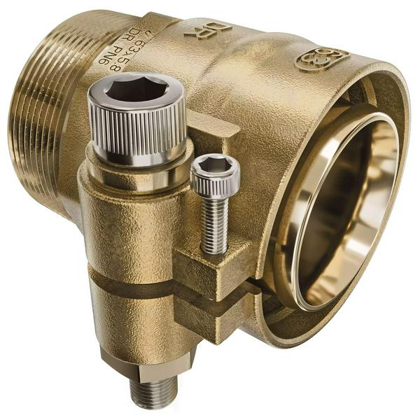 Наконечник зажимной Usystems с наружной резьбой для полимерных труб PN10 40x5,5-R1 1/4"НР