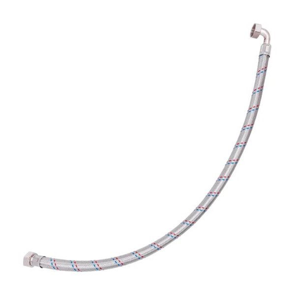 Подводка гибкая BELAMOS 1 x 500 мм нерж.сталь, угловая, о306