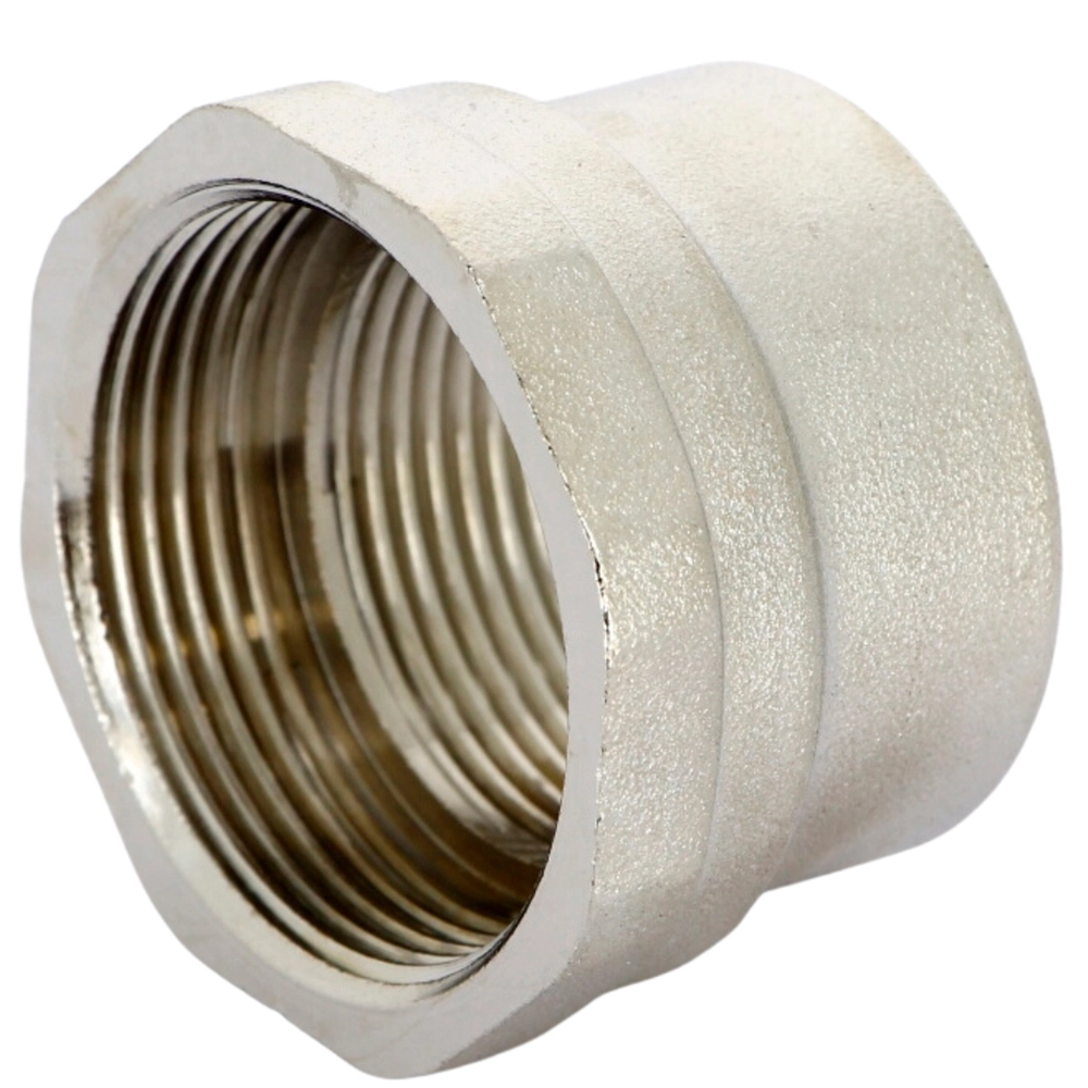 Изображение товара Муфта никелированная Uni-Fitt 3/4"х1/2" для водоснабжения и отопления Изображение товара Муфта никелированная Uni-Fitt 3/4"х1/2" для водоснабжения и отопления