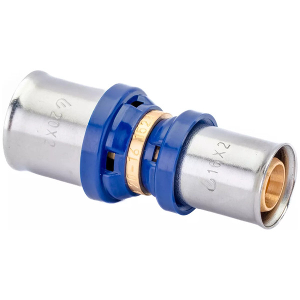 Переход пресс для металлопластиковых труб Usystems MLC Plus латунный 32-20