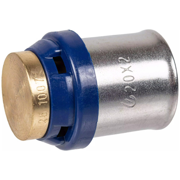 Заглушка пресс для металлопластиковых труб Usystems MLC Plus латунная 16