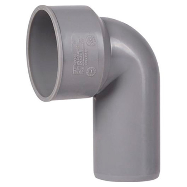 Отвод Ostendorf 40х30 HTSW ВК PPS серый