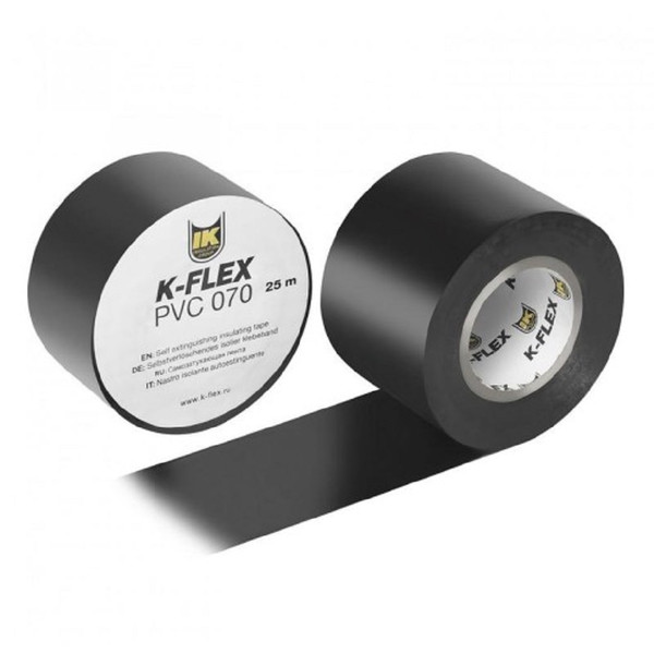 Лента K-FLEX 050-025 PVC AT 070 black