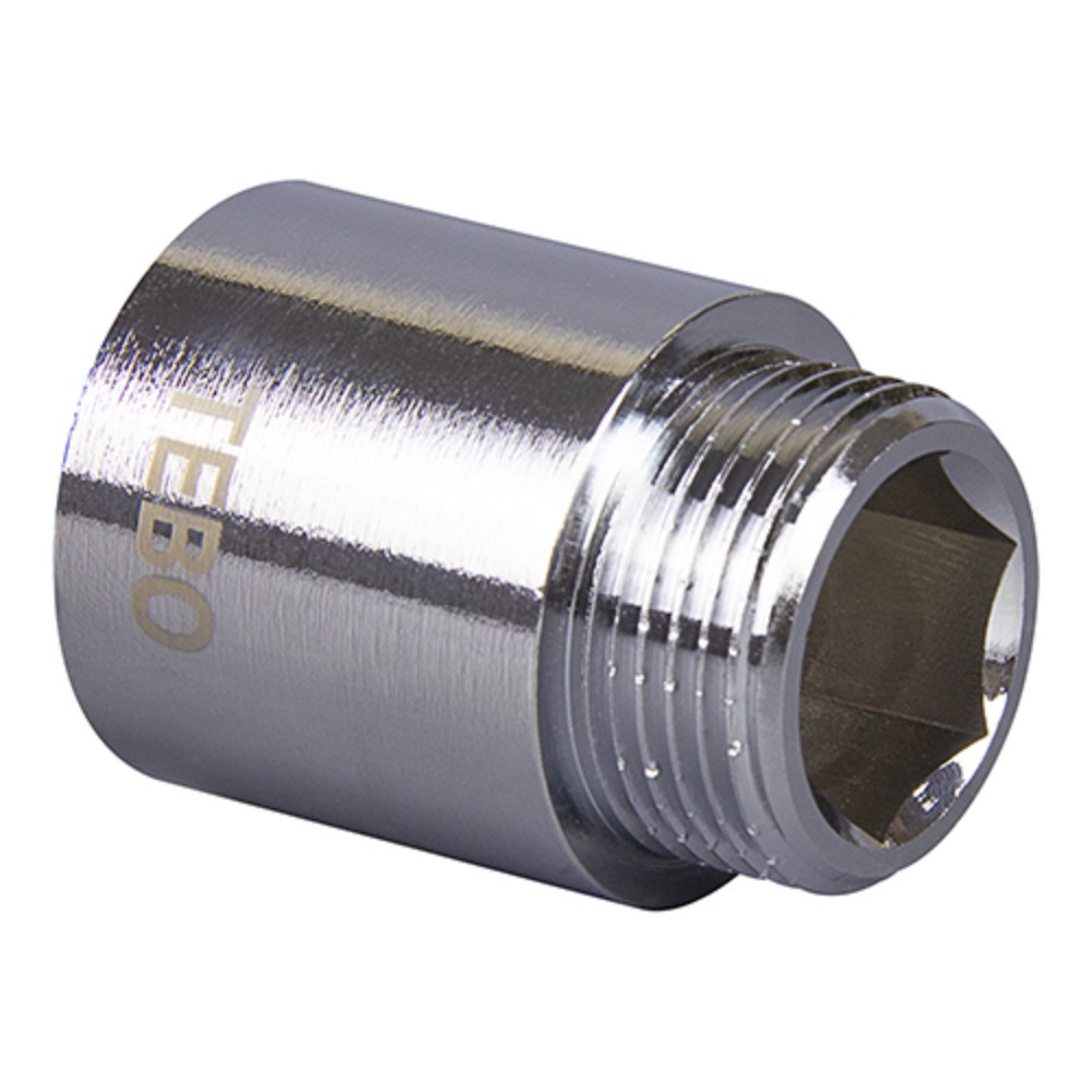 Удлинитель TEBO хромированный ВР/НР 1/2"x30 мм (36/288)