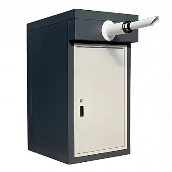 Термоблок газовый уличный ТГУ-НОРД-С (сер., с котлом Baxi Eco Life 1.24F, 1конт.)