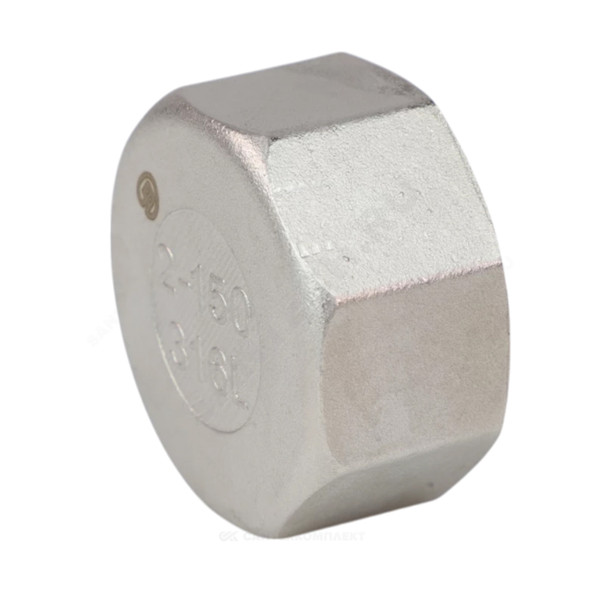 Заглушка Benarmo нерж Ду15 1/2" ВР