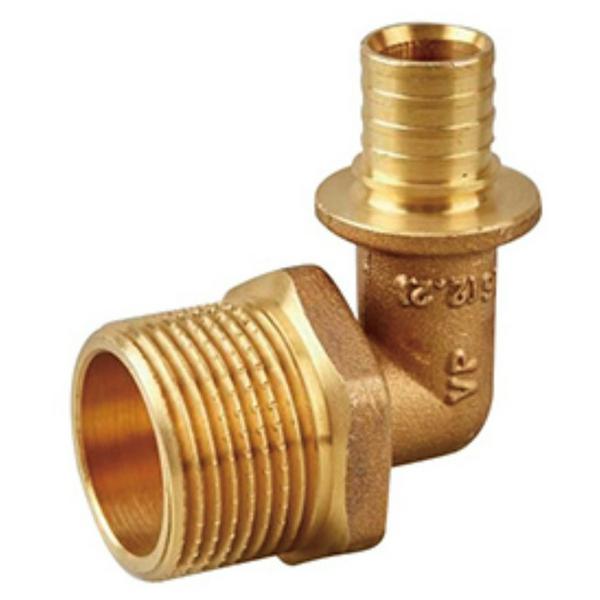 Уголок VIEIR аксиальный L16X3/4"M НР VRP164LM