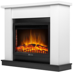Изображение товара Каминокомплект Firelight: Очаг EFP/P-2520LS N , портал Canto 25 белый