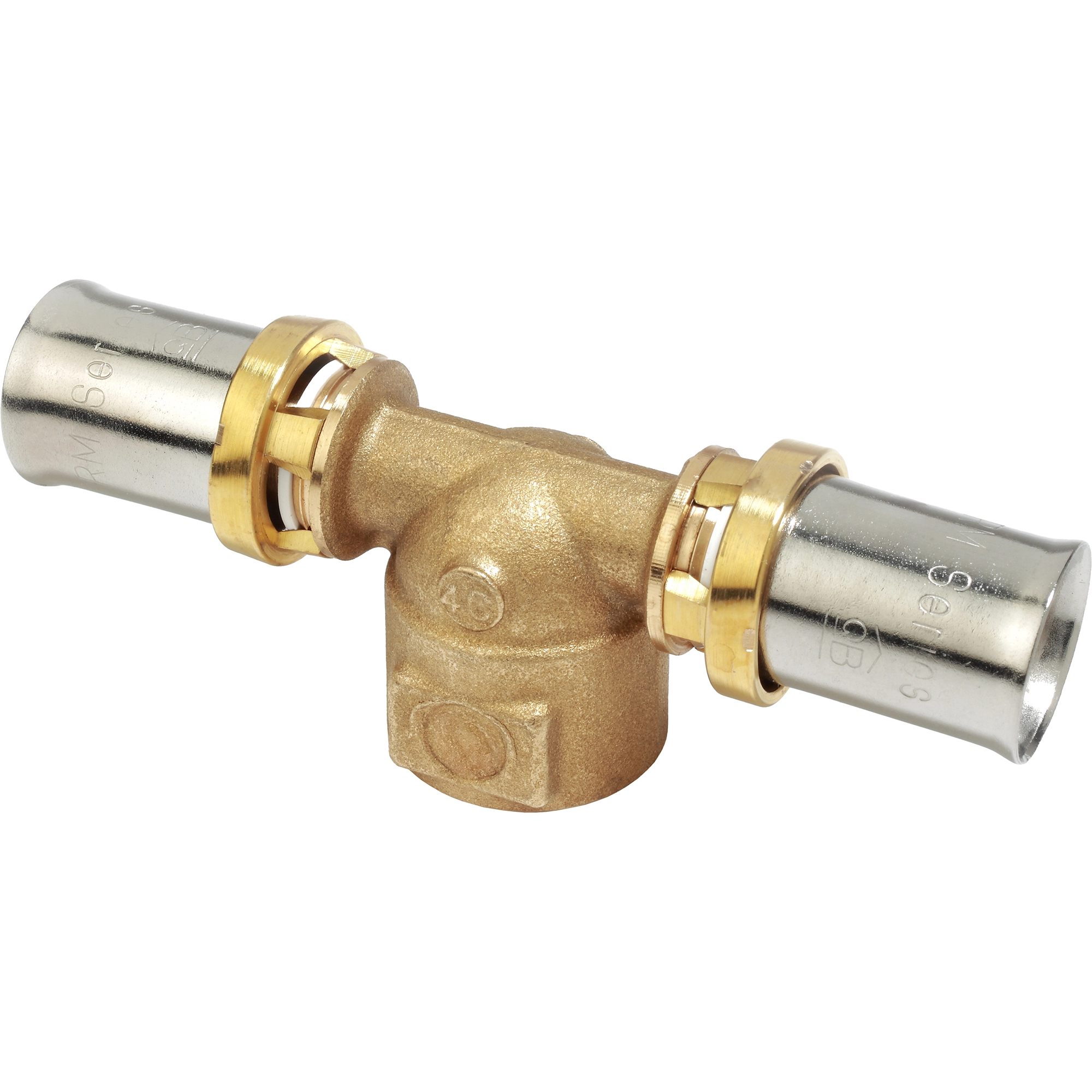 Изображение товара Тройник-пресс Giacomini латунь ВР 26х3/4", RM154Y049
