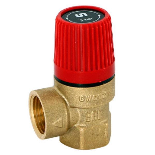 Клапан Uni-Fitt предохранительный 1/2"ВВ, 6 бар