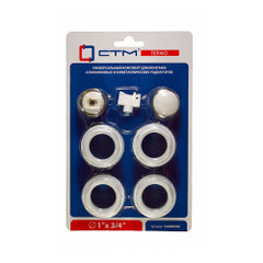 Изображение товара Комплект CTM ТЕРМО для радиатора 3/4" без кронштейнов