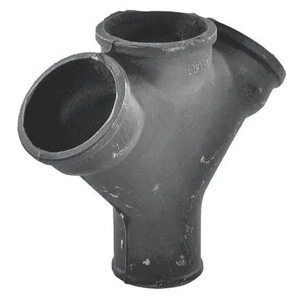 Крестовина чуг канал б/н Ду100х100х100х45гр 1-пл косая ГОСТ 6942-98