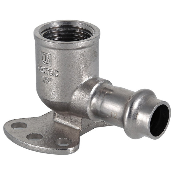 Водорозетка из нержавеющей стали 22х1/2 Valtec, (VTi.954) (уп. 5 шт)