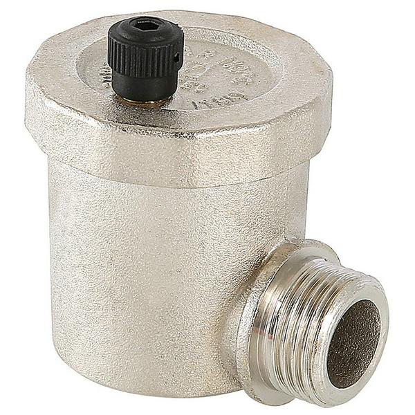 Воздухоотводчик автоматический угл.1/2" никель (Valtec VT502)