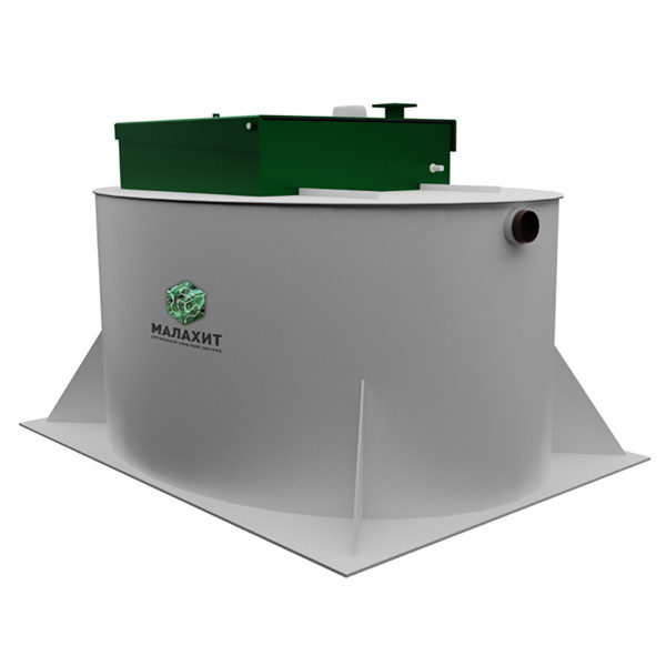 Септик АОС МАЛАХИТ GEO 8 ПР (высота 1300, врезка 320)
