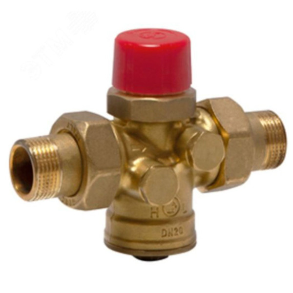 Клапан балансировочный Giacomini R206AY105 ручной/компактный DN25 1" ВР, PN16, Kvs-1.3 м3/ч