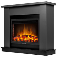 Изображение товара Каминокомплект Firelight: Очаг EFP/P-2520LS N, портал Canto 25 графит