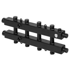 Изображение товара Коллектор Royal Thermo на 4 (5) отопительных контуров (сверху/снизу/сбоку) с кронштейнами