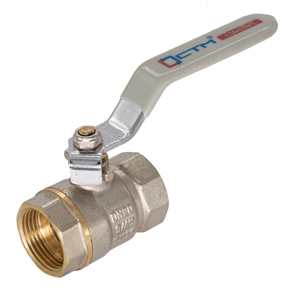 Кран шаровый CTM СТАНДАРТ 1-1/4" г/г рычаг для воды