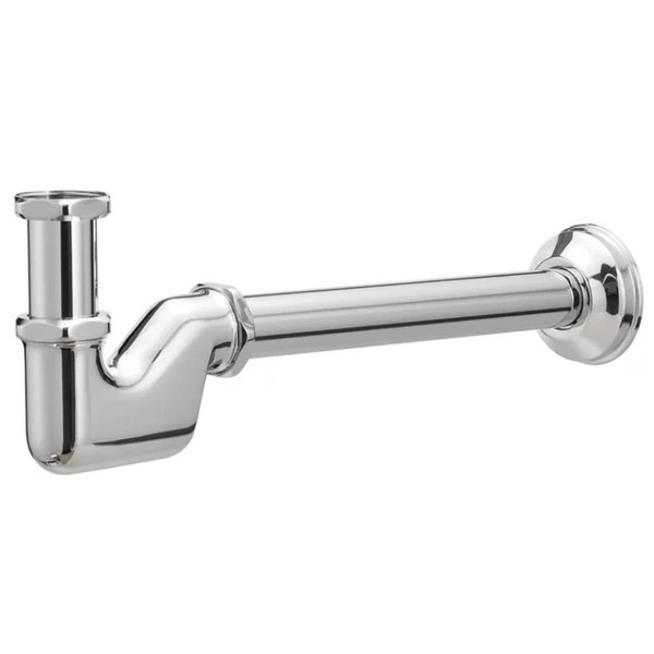 Сифон VIEIR для умывальника 11/4"х32мм, латунь, хром., без дон. клапана (20) VRQ36