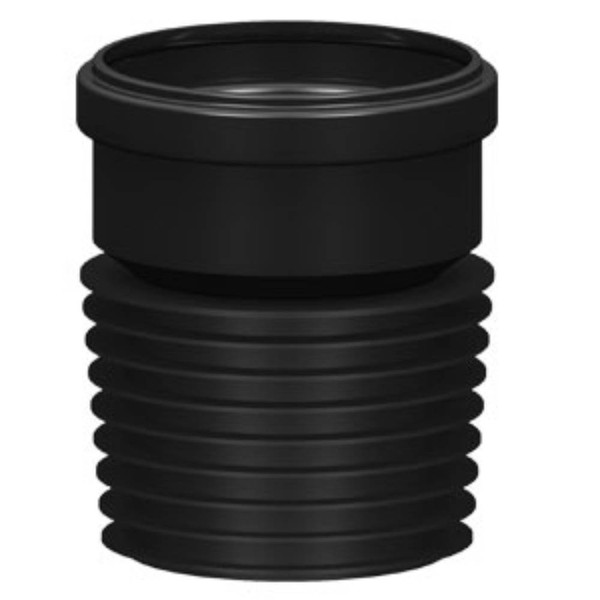 Переход ТАТПОЛИМЕР ПВХ универсал чер б/н Дн110х90 ремонтный 82.100