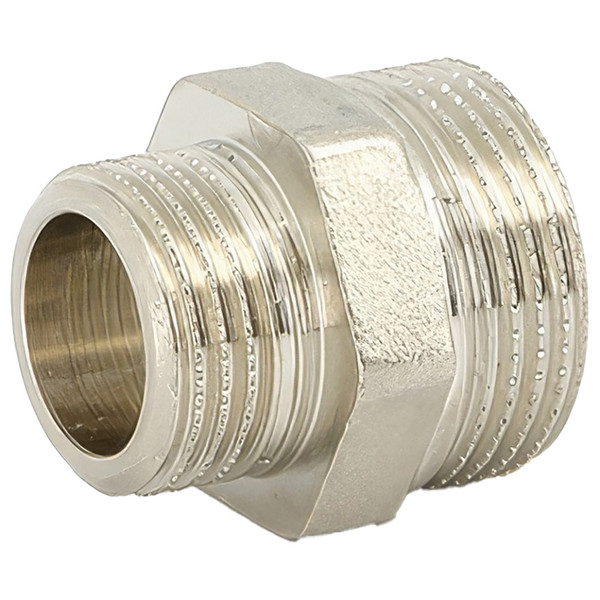 Ниппель Uni-Fitt 1 1/2"х1", никелированный