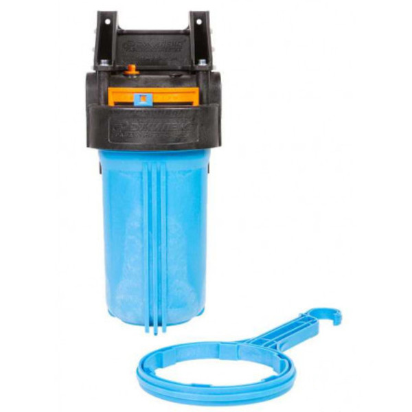 Корпус фильтра ВВ10, внутренняя резьба 1", синий корпус, для холодной воды, Джилекс (9054)