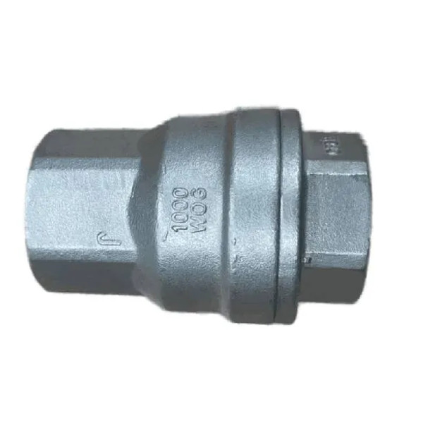 Клапан обратный резьбовой Benarmo SS316 пруж 3032 Ду50 Ру40 м/м д/нерж