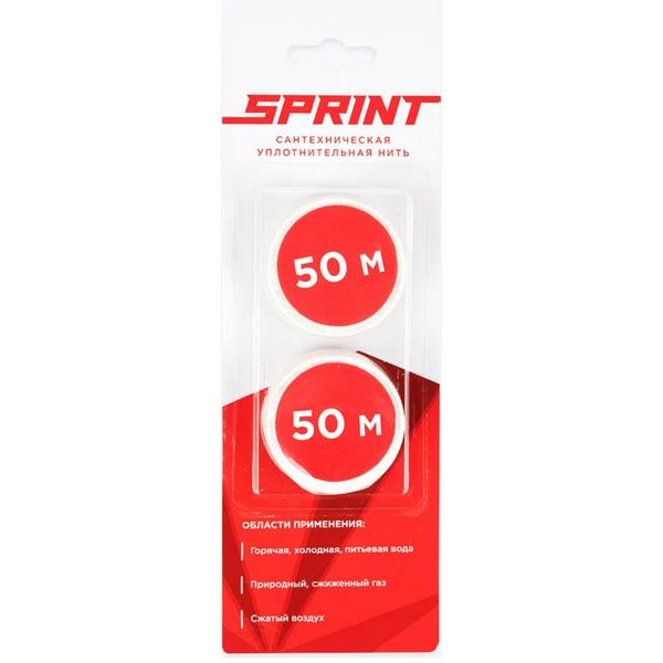 Нить уплотнительная Sprint блистер, набор катушек 2х50м