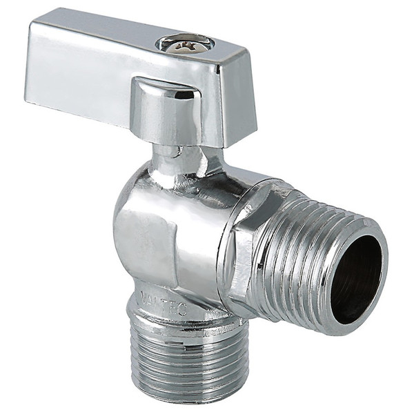 Кран шаровый угловой для подключения сантехнических приборов НН НР 1/2*1/2 (Valtec VT392) уп 14 шт