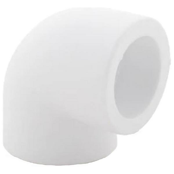 Угольник бел. PP-R D 20х90 PN 25, РТП (400/50)