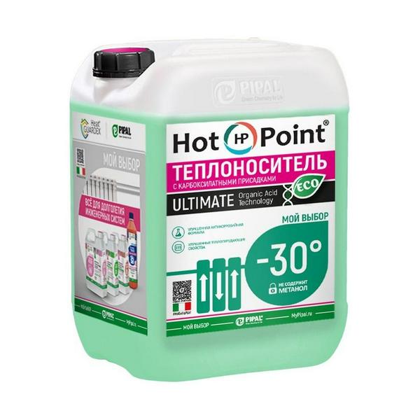 Теплоноситель HotPoint 30 ULTIMATE ECO на основе пропиленгликоля, (10кг)