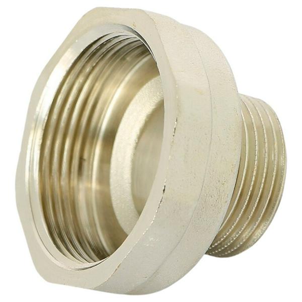 Переходник Uni-Fitt НВ 1"x1 1/2", никелированный