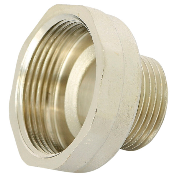 Переходник Uni-Fitt НВ 3/4"mх1"f никелированный