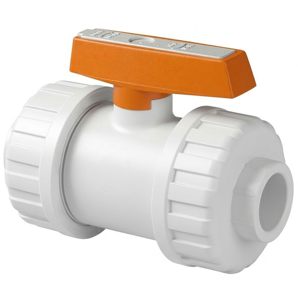 Кран шаровый TUM PLASTIK PPRC TR-TP 20 для агрессивных сред VPPB-020