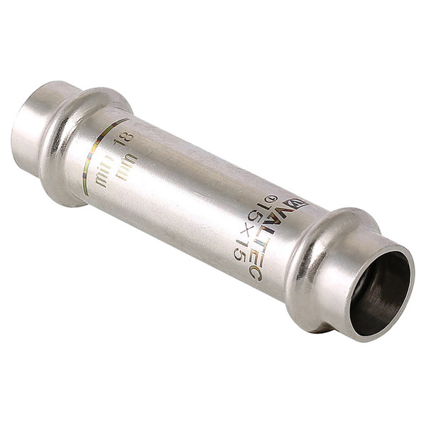 Муфта надвижная из нержавеющей стали 54х54 Valtec, (VTi.904)