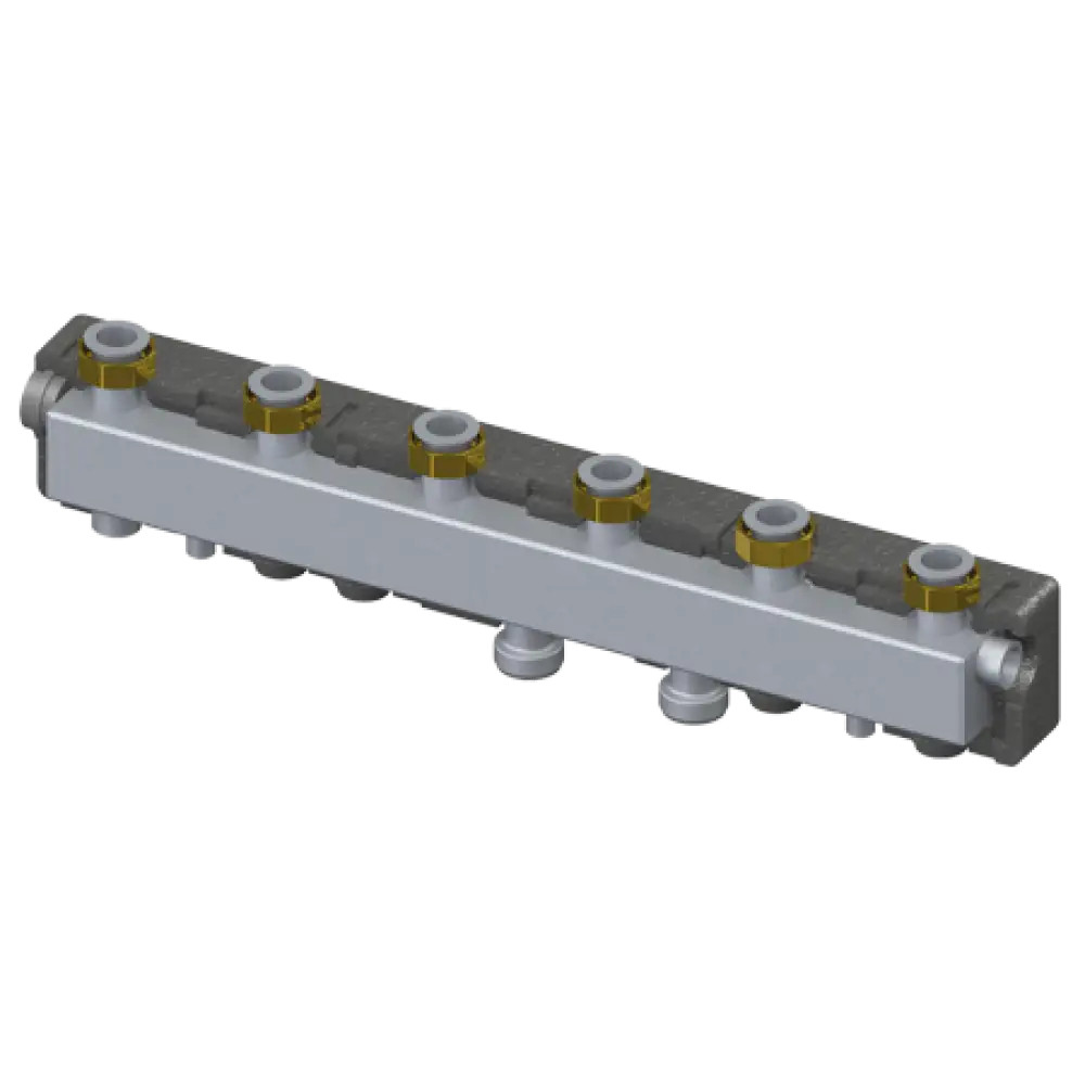 Гребёнка ELSEN DN25 1 1/2" 5х1 1/2" 35 м3/ч
