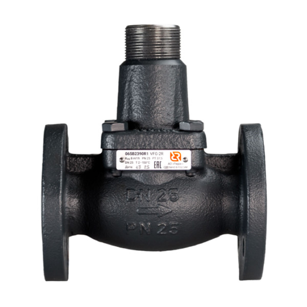 Клапан регулирующий РИДАН VFG-2R DN25, Kvs 8,0, PN25, Tmax 150 C