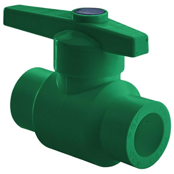 Кран шаровый ПП AntiFire D40 Green 034006