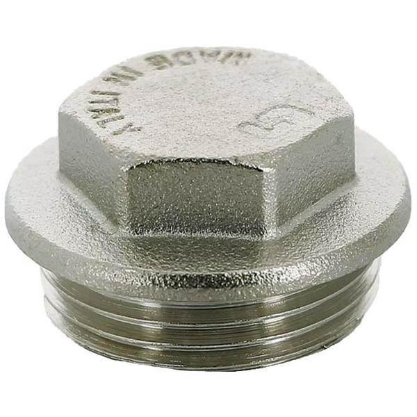 Заглушка Uni-Fitt H 1", никелированная