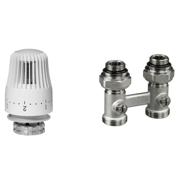 Терморегулятор РИДАН LV-KB 15 + TR 84, 1/2 Прямой, комплект